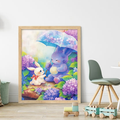Cartoon - 11CT Stamped Cross Stitch 40*50CM
