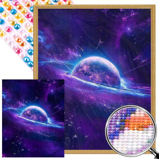 Vast Nebula - Full AB Round Drill Diamond Painting 40*50CM