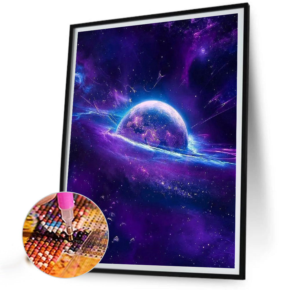 Vast Nebula - Full AB Round Drill Diamond Painting 40*50CM