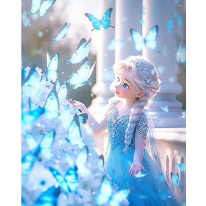 Disney Princess-Frozen - Full Round Drill Diamond Painting 40*50CM