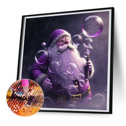 Santa Claus - Full Round Drill Diamond Painting 30*30CM