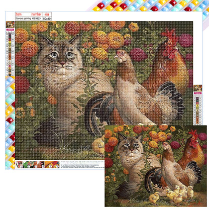 Cock Pussy - Full Square Drill Diamond Painting 50*40CM