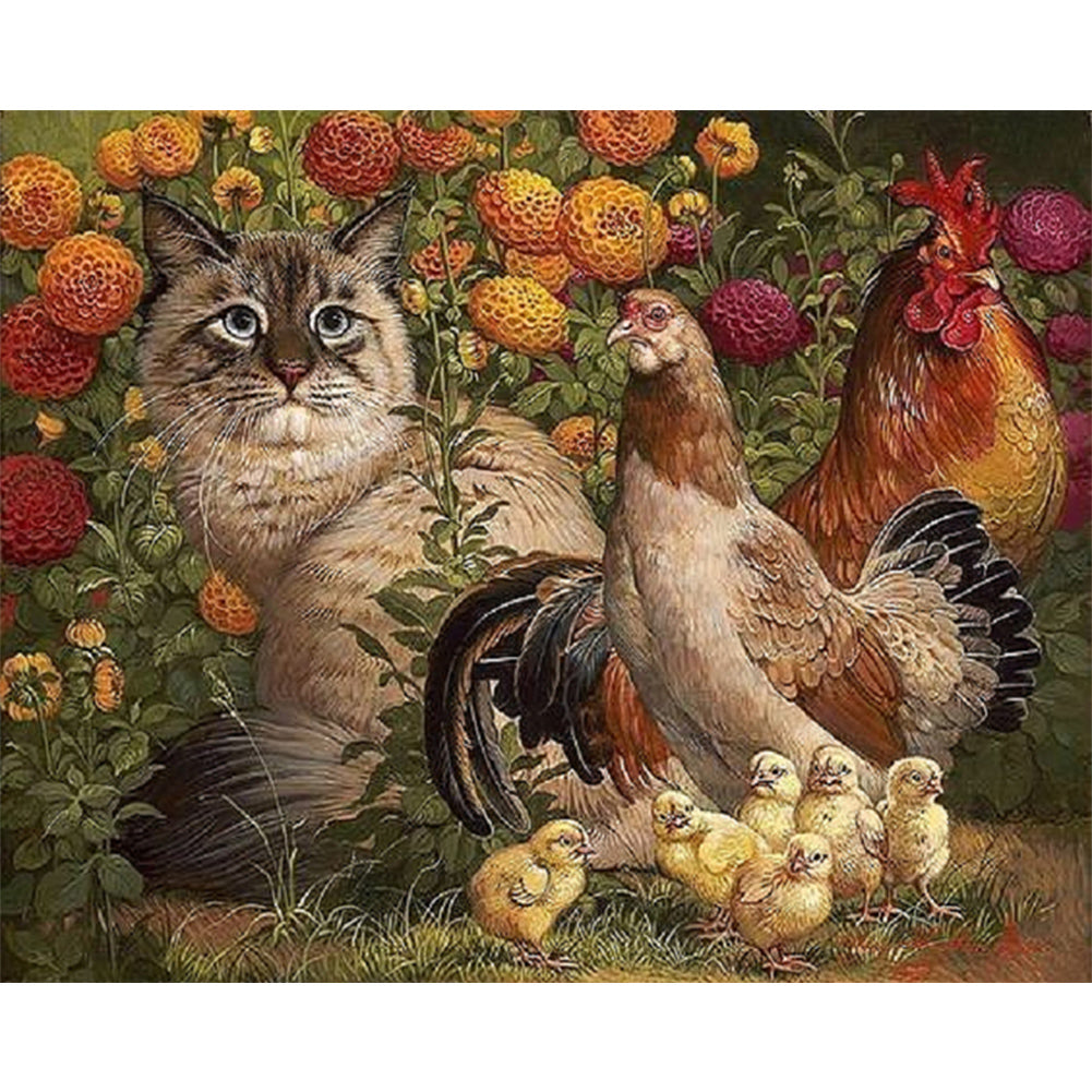 Cock Pussy - Full Square Drill Diamond Painting 50*40CM