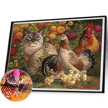 Cock Pussy - Full Square Drill Diamond Painting 50*40CM