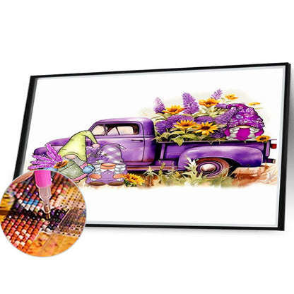 Lavender Essence - Full Square Drill Diamond Painting 40*30CM