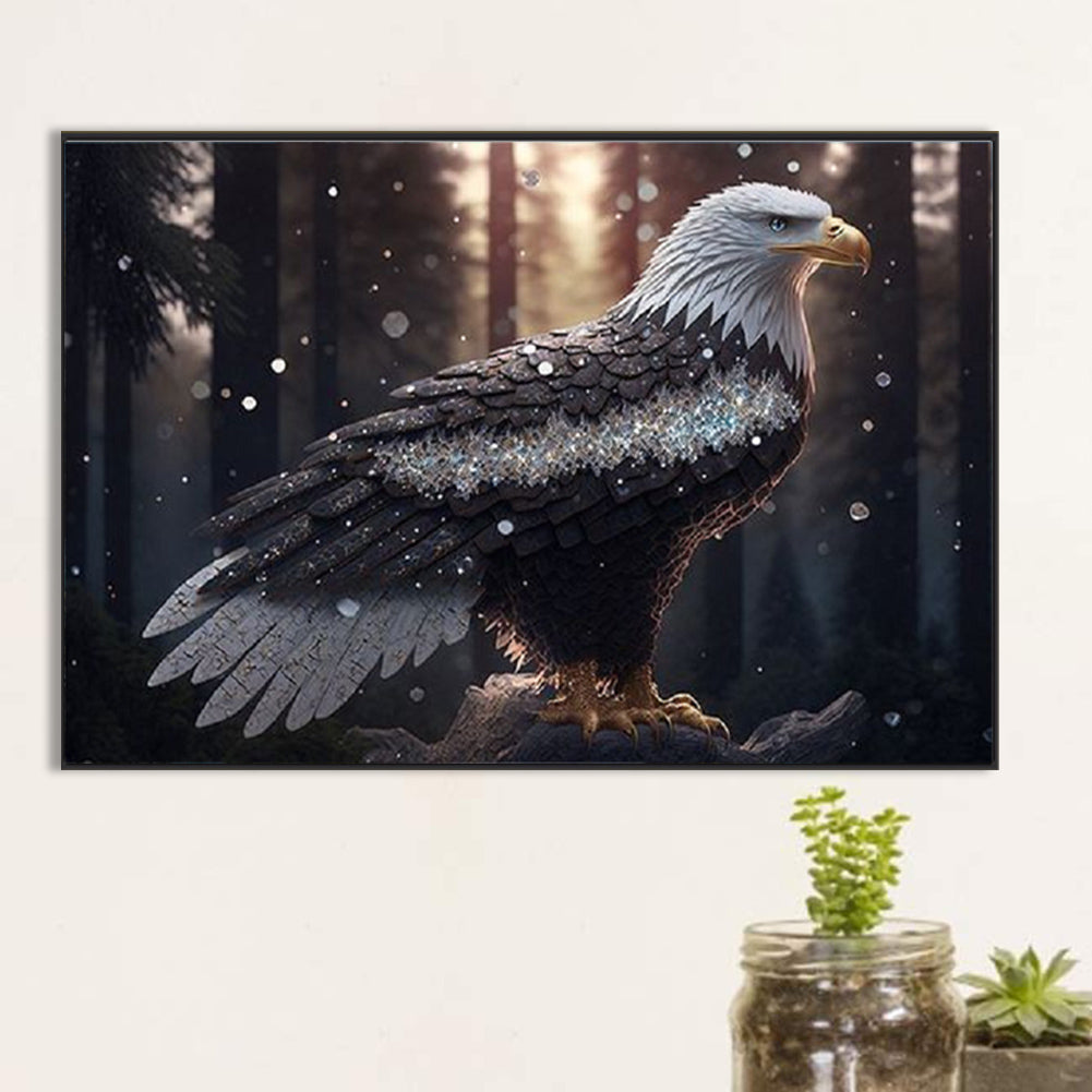 Eagle - Full Round Drill Diamond Painting 60*40CM