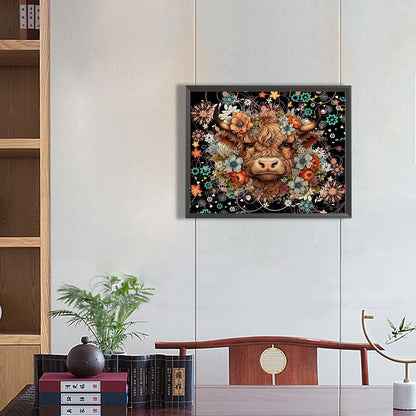 Yak - Full Round Drill Diamond Painting 50*40CM