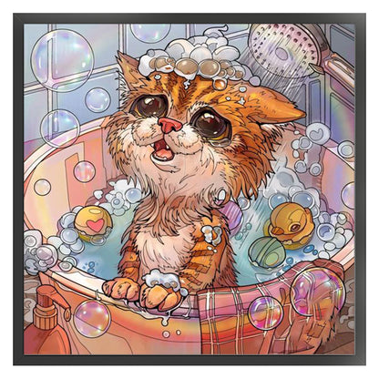 Cartoon - 11CT Stamped Cross Stitch 50*50CM