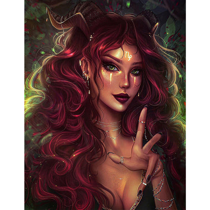 Constellation Girl¡¤Virgo - Full Round Drill Diamond Painting 50*60CM