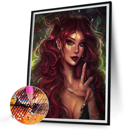 Constellation Girl¡¤Virgo - Full Round Drill Diamond Painting 50*60CM