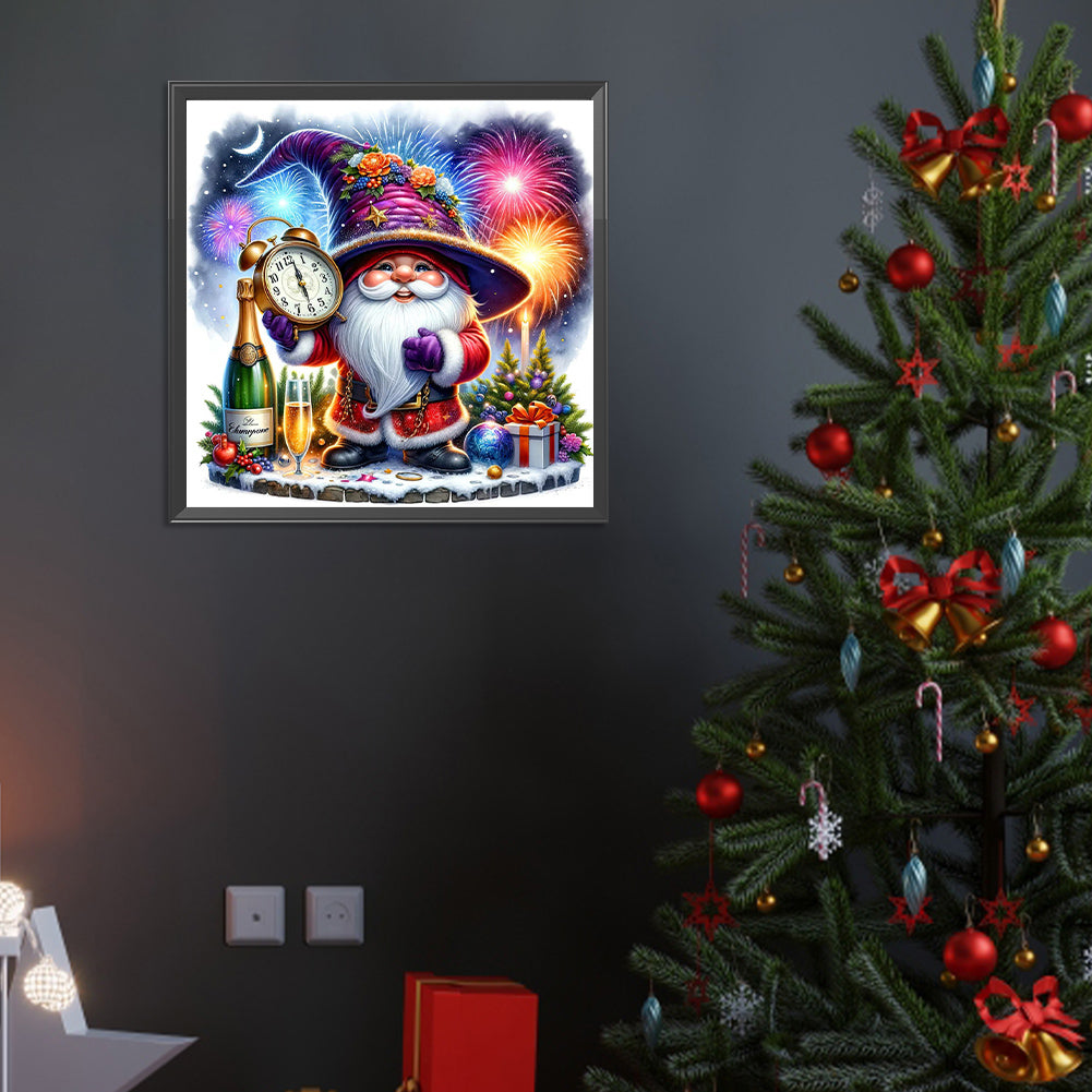 Goblin Fireworks New Year - Full Round Drill Diamond Painting 40*40CM