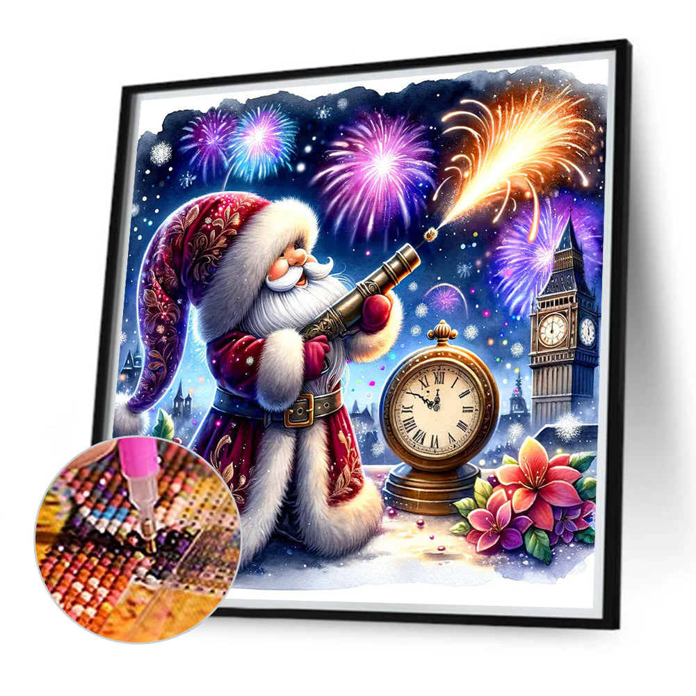 Goblin Fireworks And Bell - Full Round Drill Diamond Painting 40*40CM