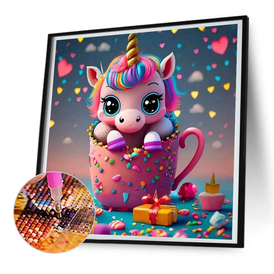 Cartoon Minifigure-Color Pony - Full Round Drill Diamond Painting 30*30CM