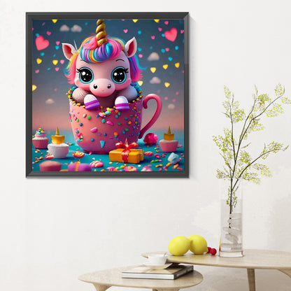 Cartoon Minifigure-Color Pony - Full Round Drill Diamond Painting 30*30CM