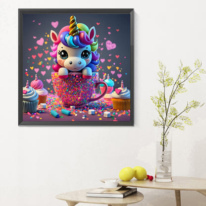 Cartoon Minifigure-Color Pony - Full Round Drill Diamond Painting 30*30CM