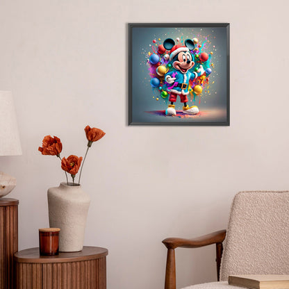 Disney Mickey - Full Round Drill Diamond Painting 30*30CM