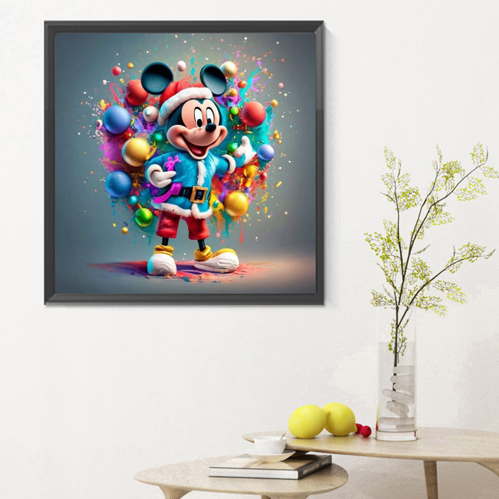 Disney Mickey - Full Round Drill Diamond Painting 30*30CM
