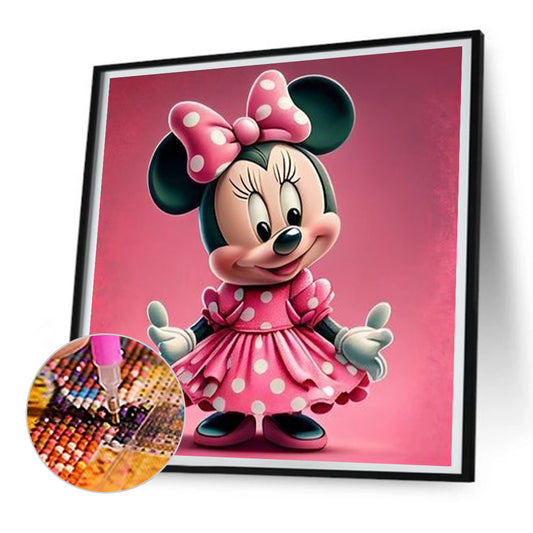 Disney Minnie - Full Round Drill Diamond Painting 30*30CM