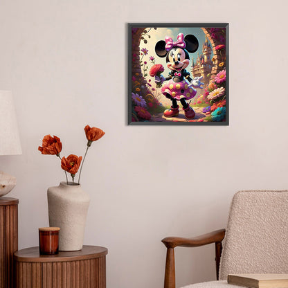 Disney Minnie - Full Round Drill Diamond Painting 30*30CM