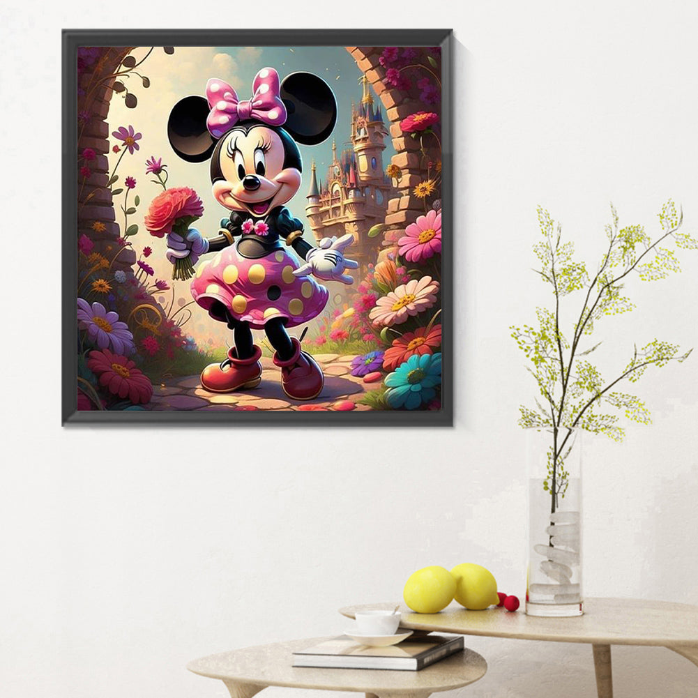 Disney Minnie - Full Round Drill Diamond Painting 30*30CM