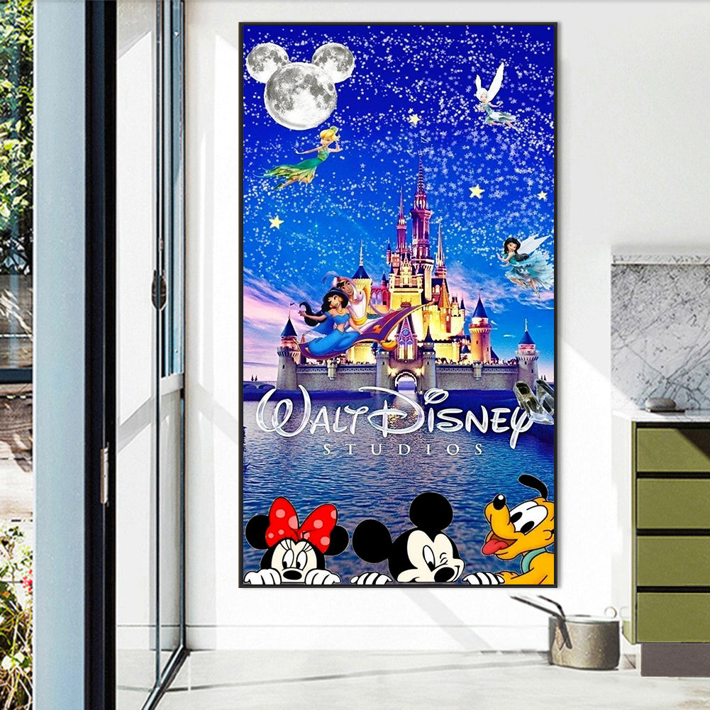 Disney Mickey Mouse - Full Round Drill Diamond Painting 50*80CM