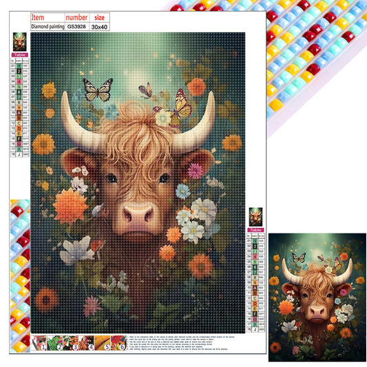 Yak - Full Square Drill Diamond Painting 30*40CM