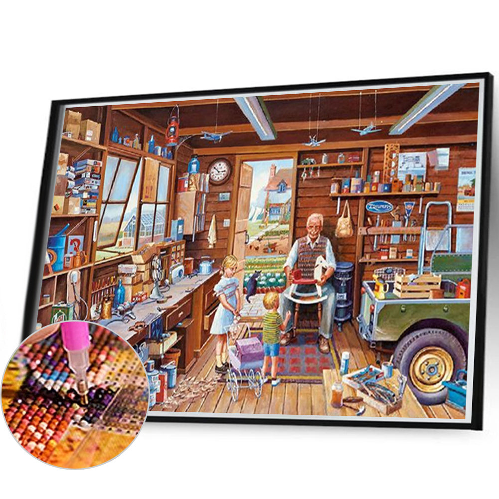 Toy House - Full Square Drill Diamond Painting 60*45CM