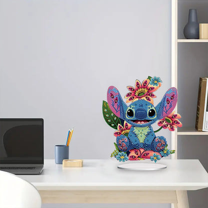 Acrylic Stitch Table Top Diamond Painting Ornament Kits for Office Desktop Decor
