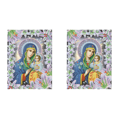 Religion Our Lady - Special Shaped Drill Diamond Painting 25*30CM
