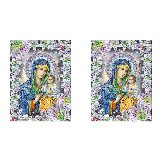 Religion Our Lady - Special Shaped Drill Diamond Painting 25*30CM