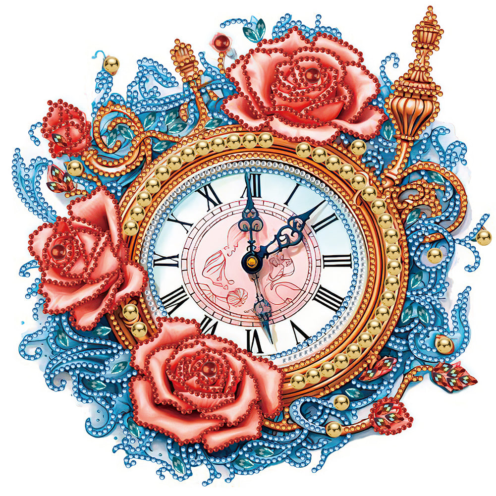 Bell And Flower - Special Shaped Drill Diamond Painting 30*30CM