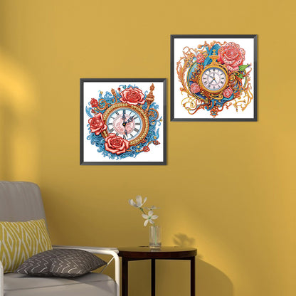Bell And Flower - Special Shaped Drill Diamond Painting 30*30CM