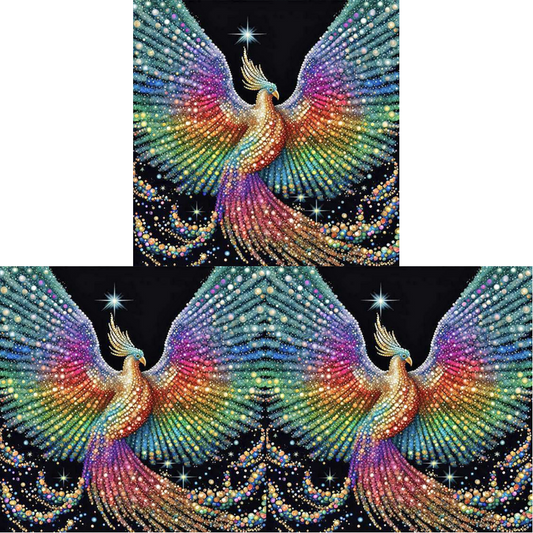 Phoenix - Full Round Drill Diamond Painting 30*30CM