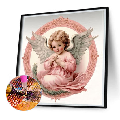 Angel - Full Round Drill Diamond Painting 30*30CM