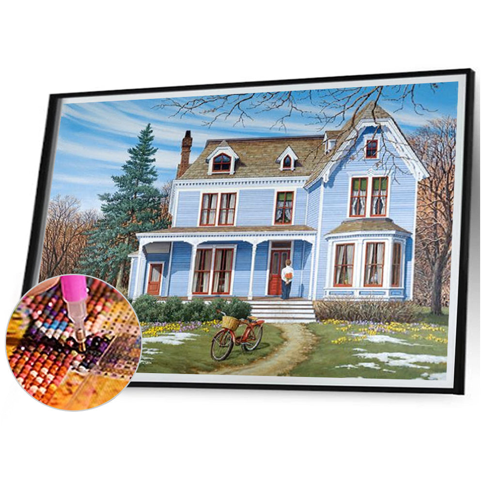 Church - Full Square Drill Diamond Painting 70*50CM