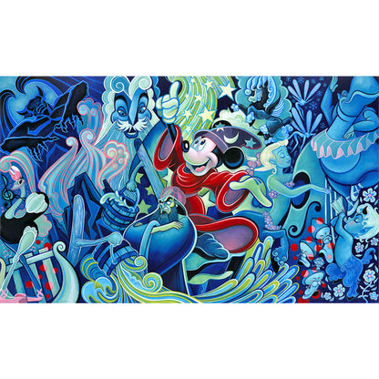 Mickey Symphony - Full Round Drill Diamond Painting 50*30CM