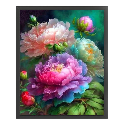 Peony - 11CT Counted Cross Stitch 40*50CM