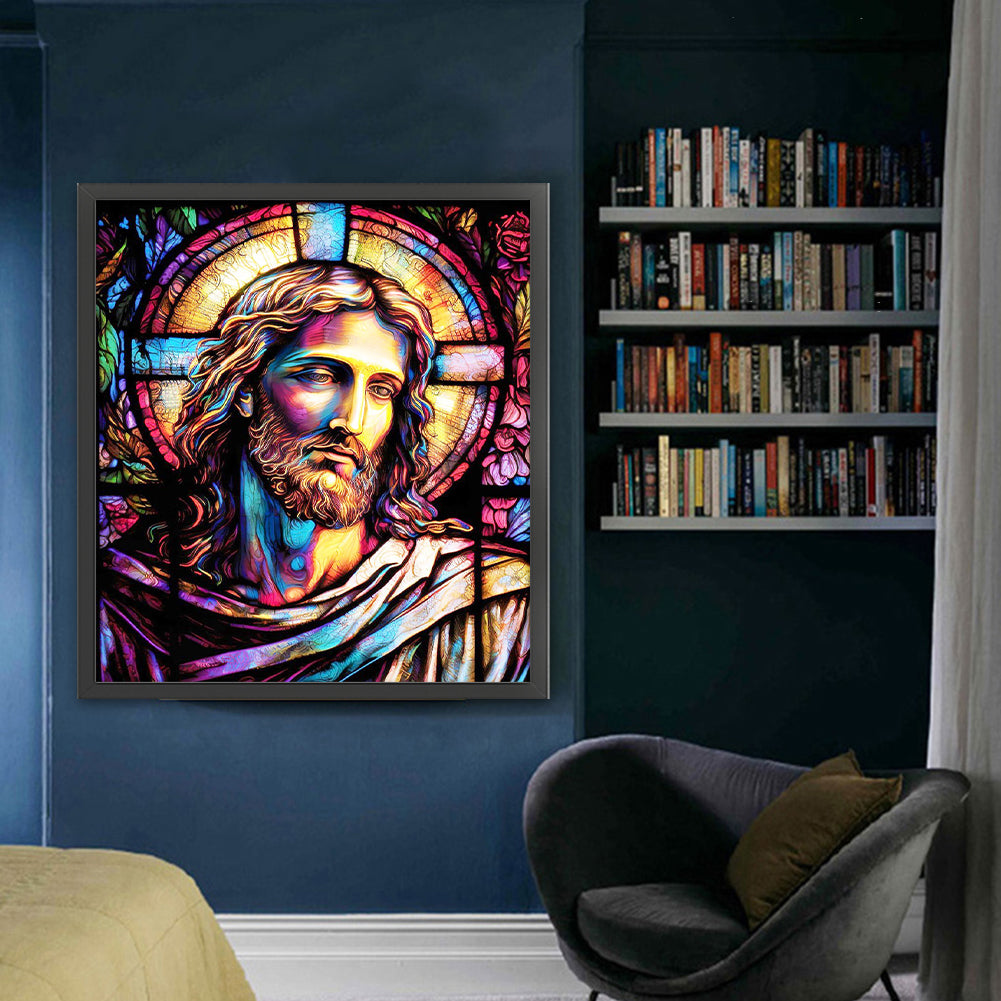 Priest - 14CT Stamped Cross Stitch 70*80CM