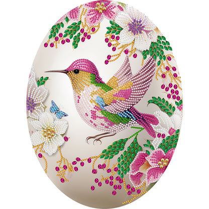 Easter Egg Hummingbird - Special Shaped Drill Diamond Painting 30*40CM