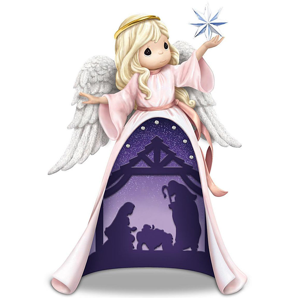 Precious Moments Doll Jesus Angel - Full Round Drill Diamond Painting 30*40CM