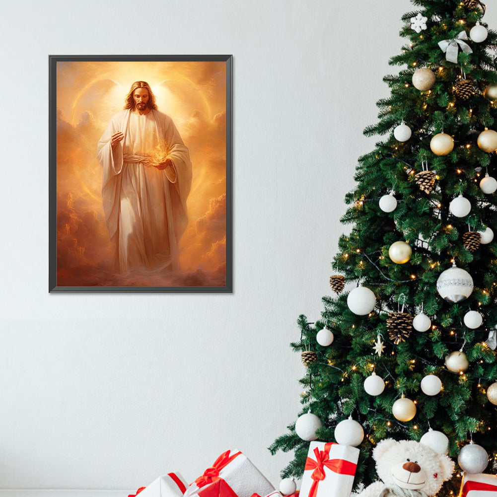 Jesus - Full Round Drill Diamond Painting 30*40CM