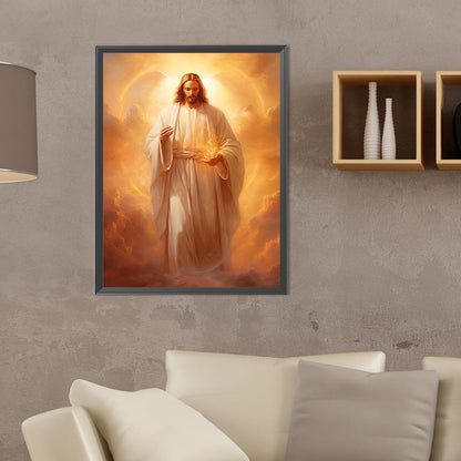 Jesus - Full Round Drill Diamond Painting 30*40CM