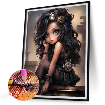 Girl - Full Square Drill Diamond Painting 30*40CM