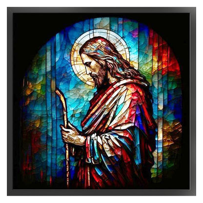 Priest - 11CT Stamped Cross Stitch 40*40CM