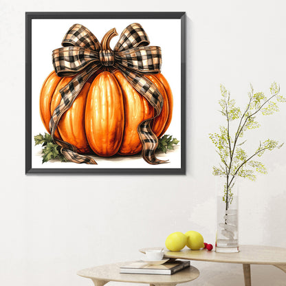 Pumpkin - Full Round Drill Diamond Painting 30*30CM