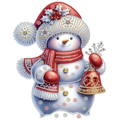 Christmas Snowman - Special Shaped Drill Diamond Painting 30*30CM