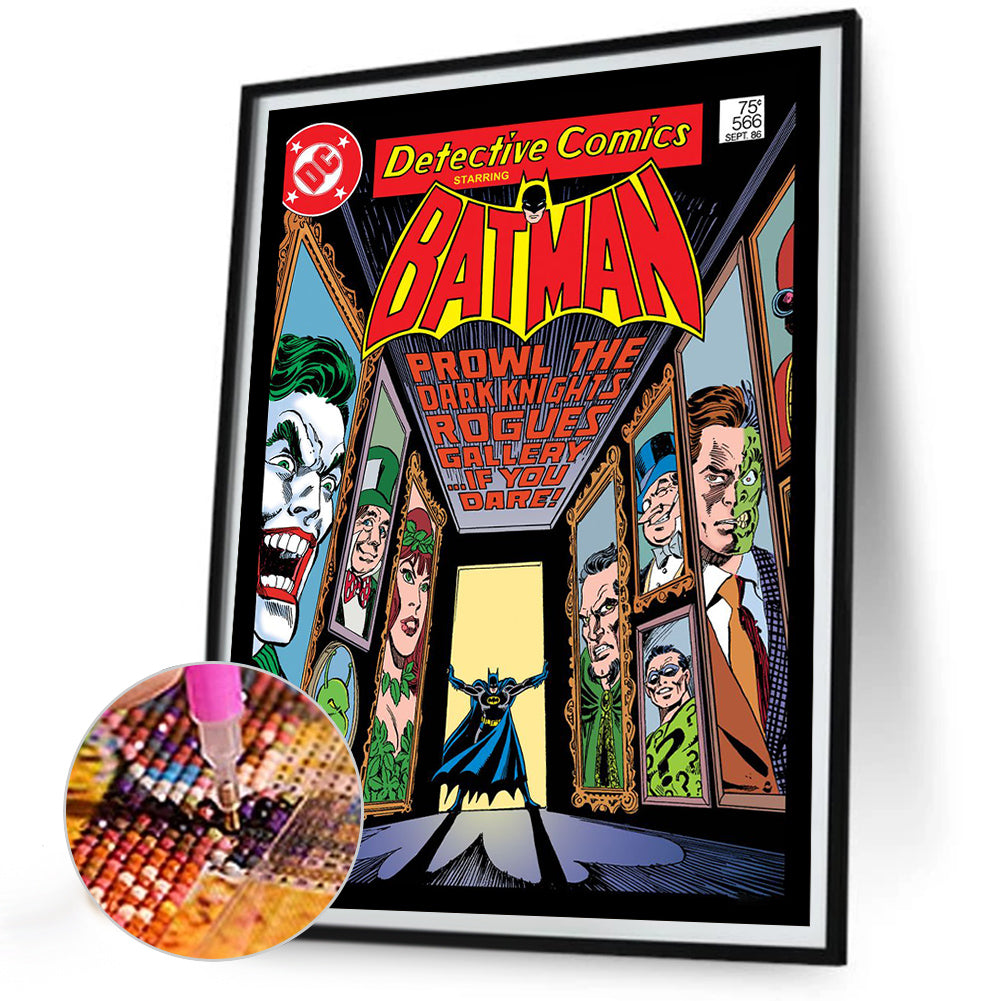 Superman - Full Round Drill Diamond Painting 30*40CM