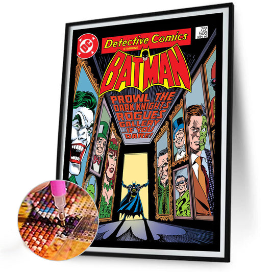 Superman - Full Round Drill Diamond Painting 30*40CM