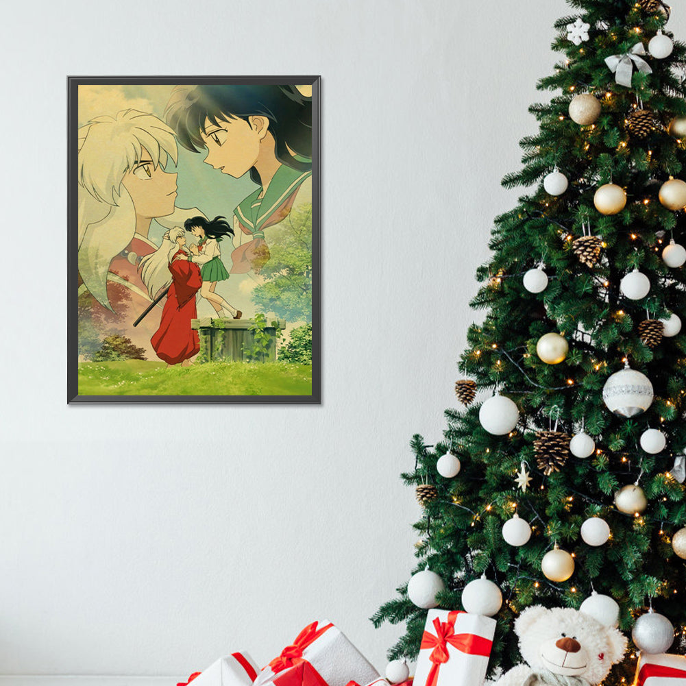 Inuyasha - Full Round Drill Diamond Painting 30*40CM