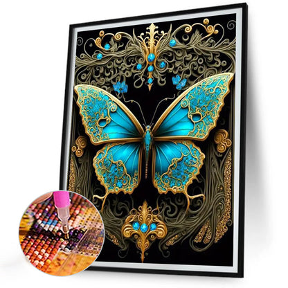 Butterfly - Full Round Drill Diamond Painting 30*40CM